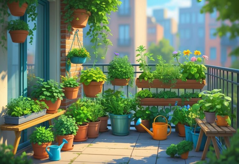 Gardening for Small Spaces and Balconies: Practical, Creative Solutions